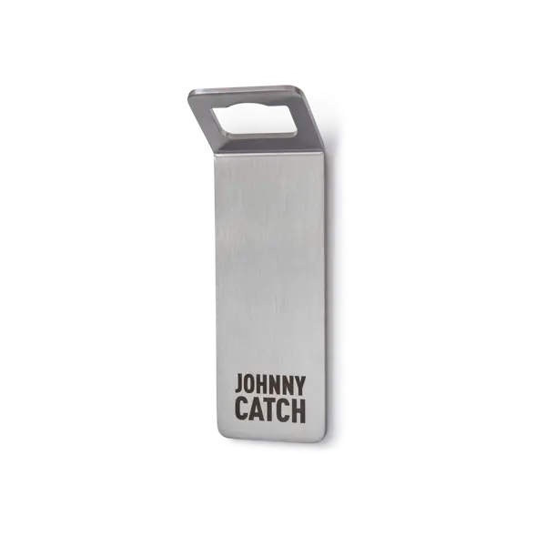 [040101] JOHNNY CATCH Magnet Flaschenöffner silber