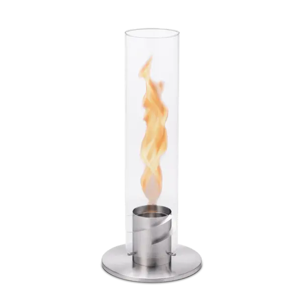SPIN 120 Tischfeuer silber