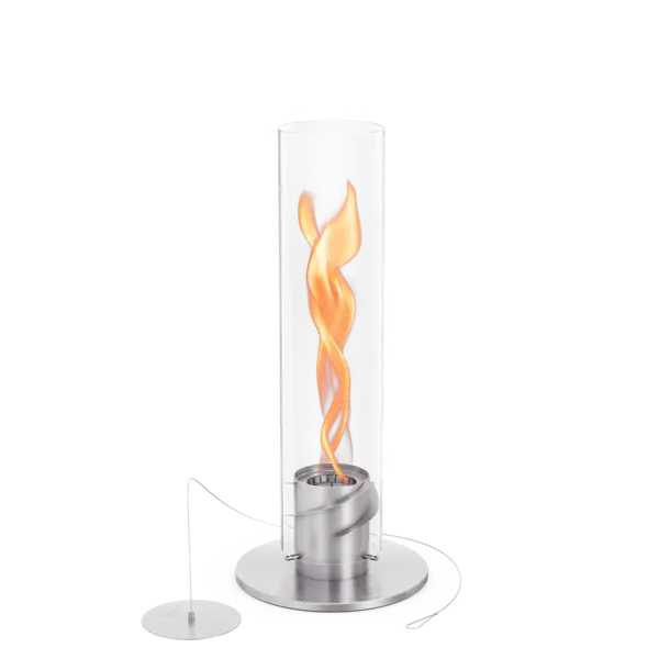 [00695] SPIN 1200 Tischfeuer silber