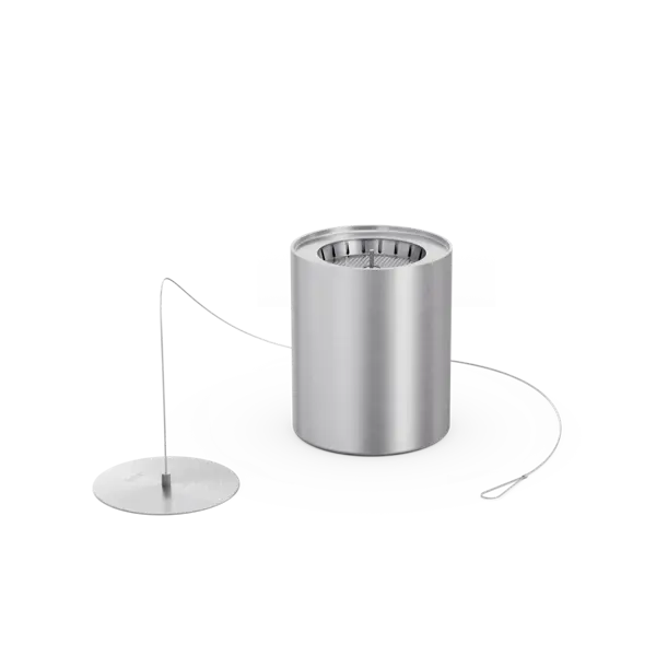 [00689] SPIN 900 Bio-Burner mit Eco-Ring und Löschdeckel